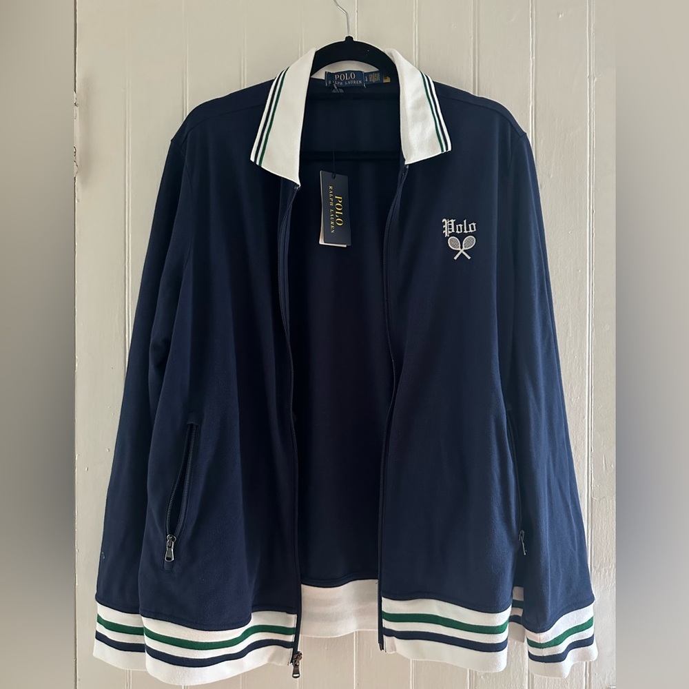 POLO RALPH LAUREN STYLISH TENNIS JACKET